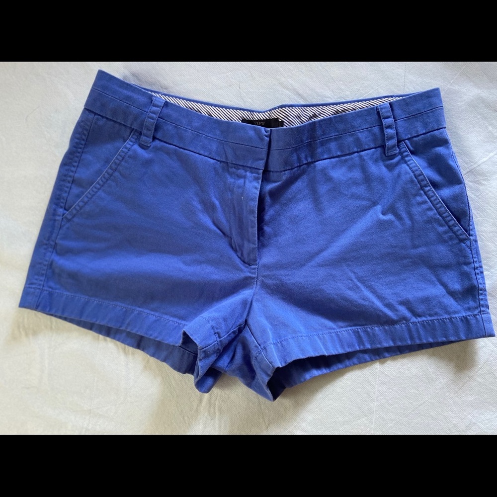 EUC J Crew Chino Shorts Size 8